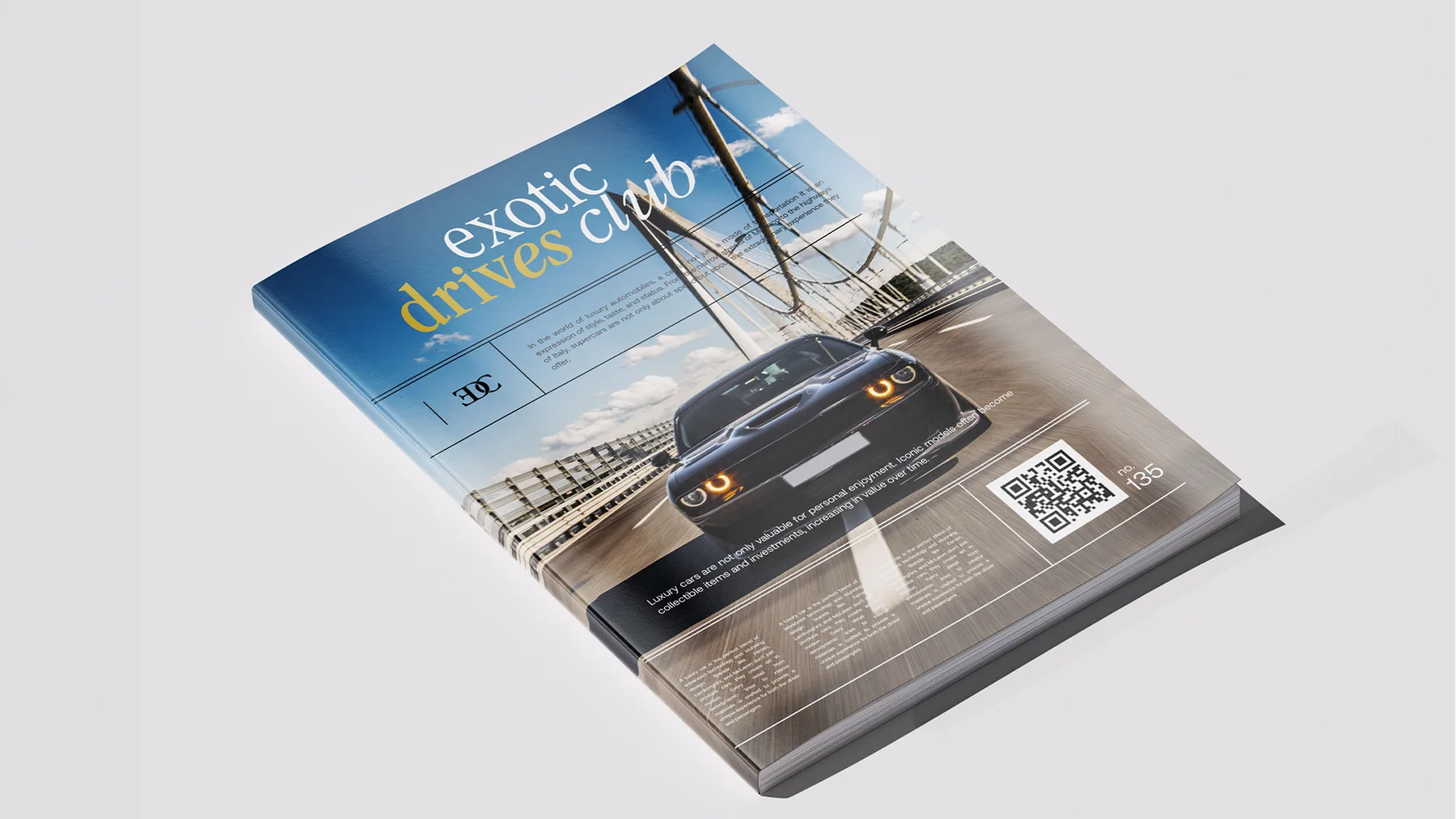 exotic drivers club — brand application 4