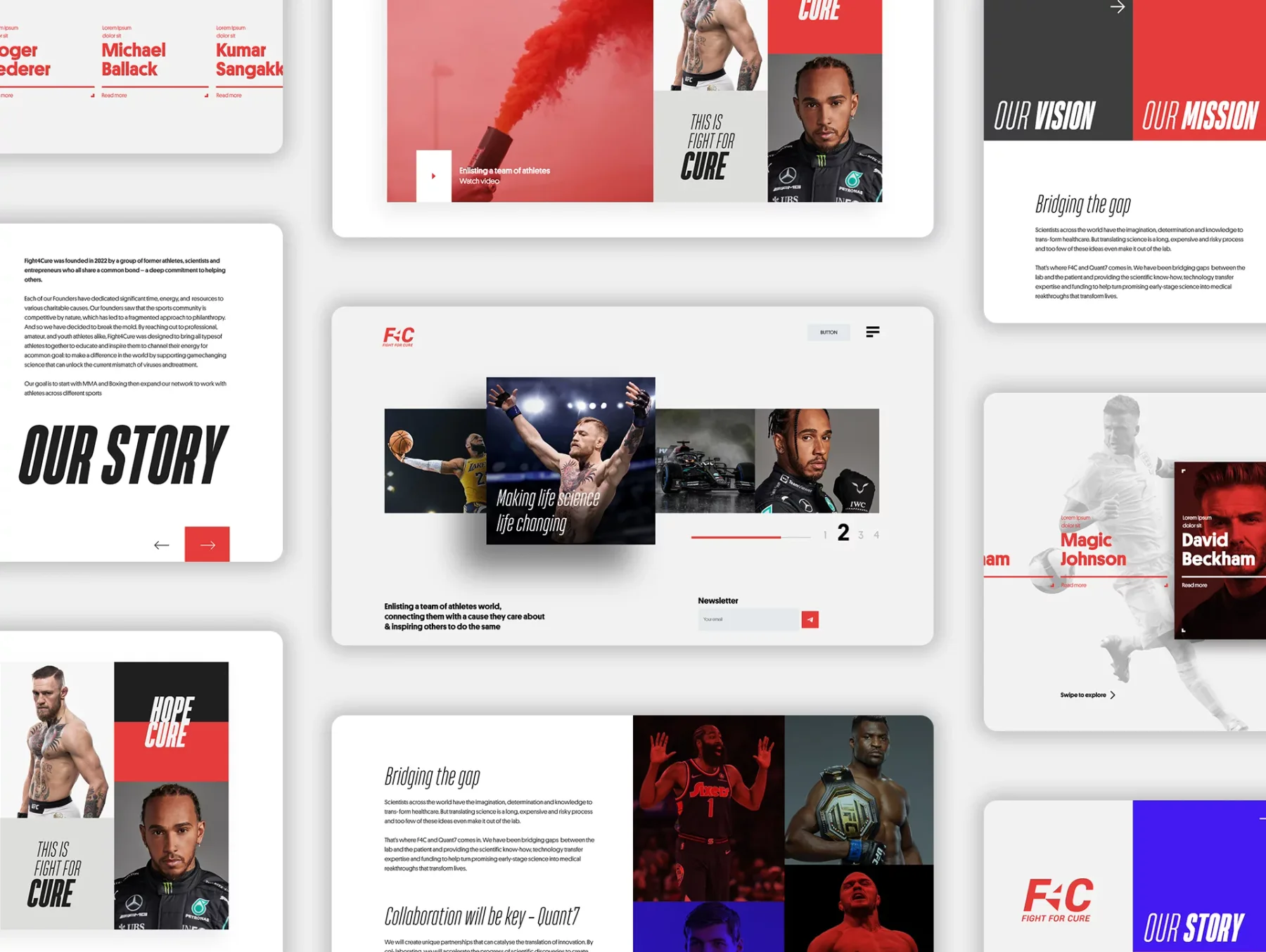 Fight4Cure — brand application 6
