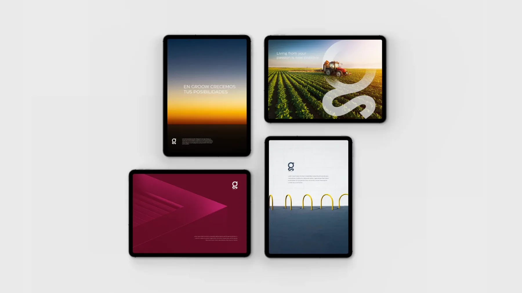 Groow — brand application 4