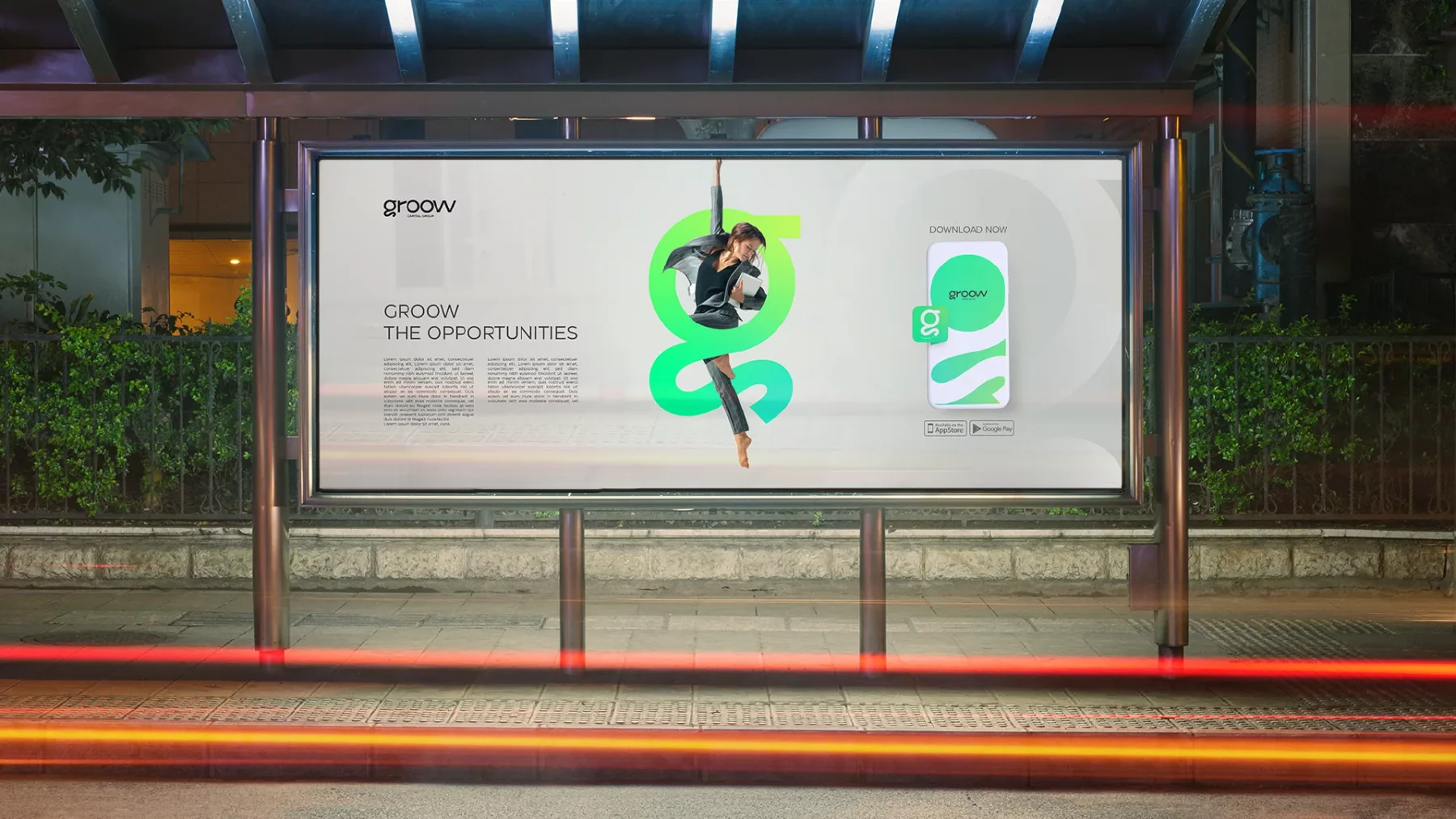 Groow — brand application 9