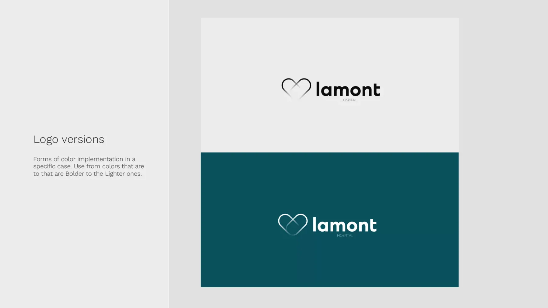 Lamont Hospital — brand application 4