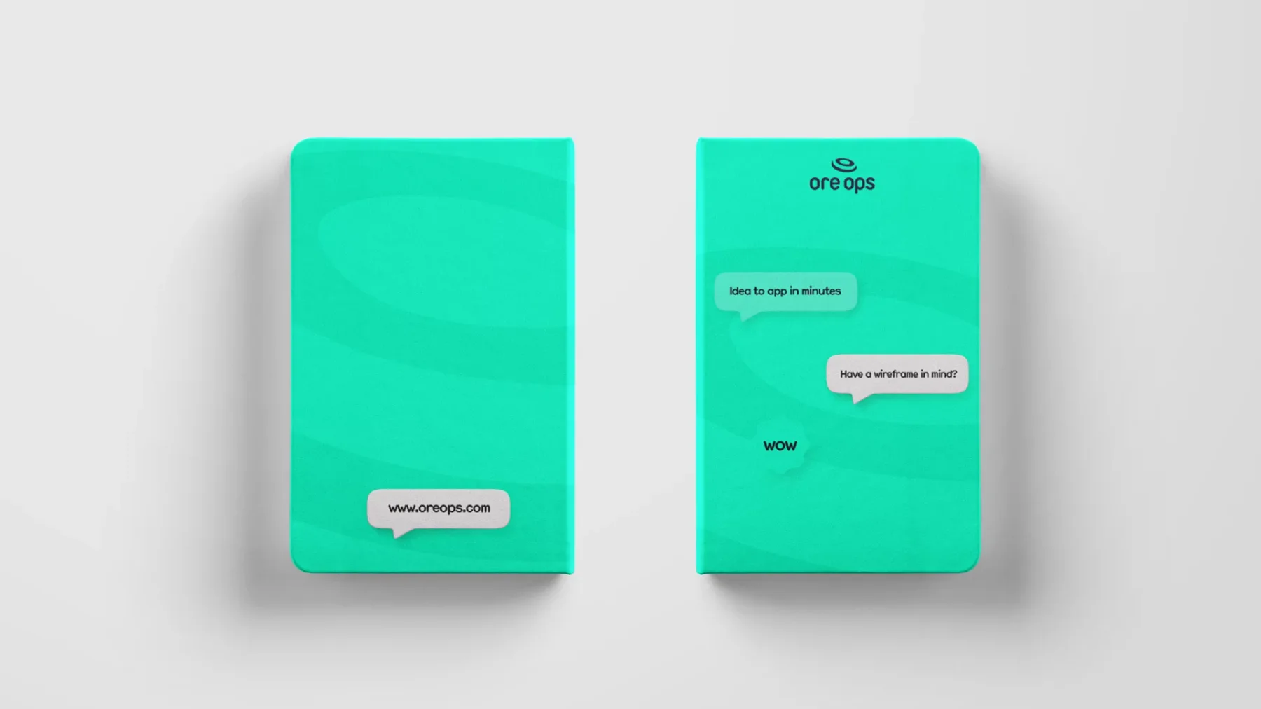 Oreops — brand application 3