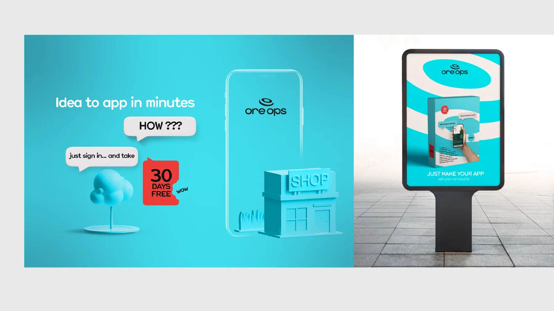 Oreops — brand application 5
