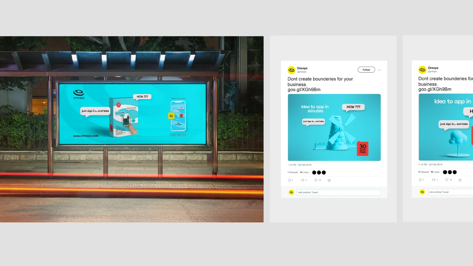 Oreops — brand application 7