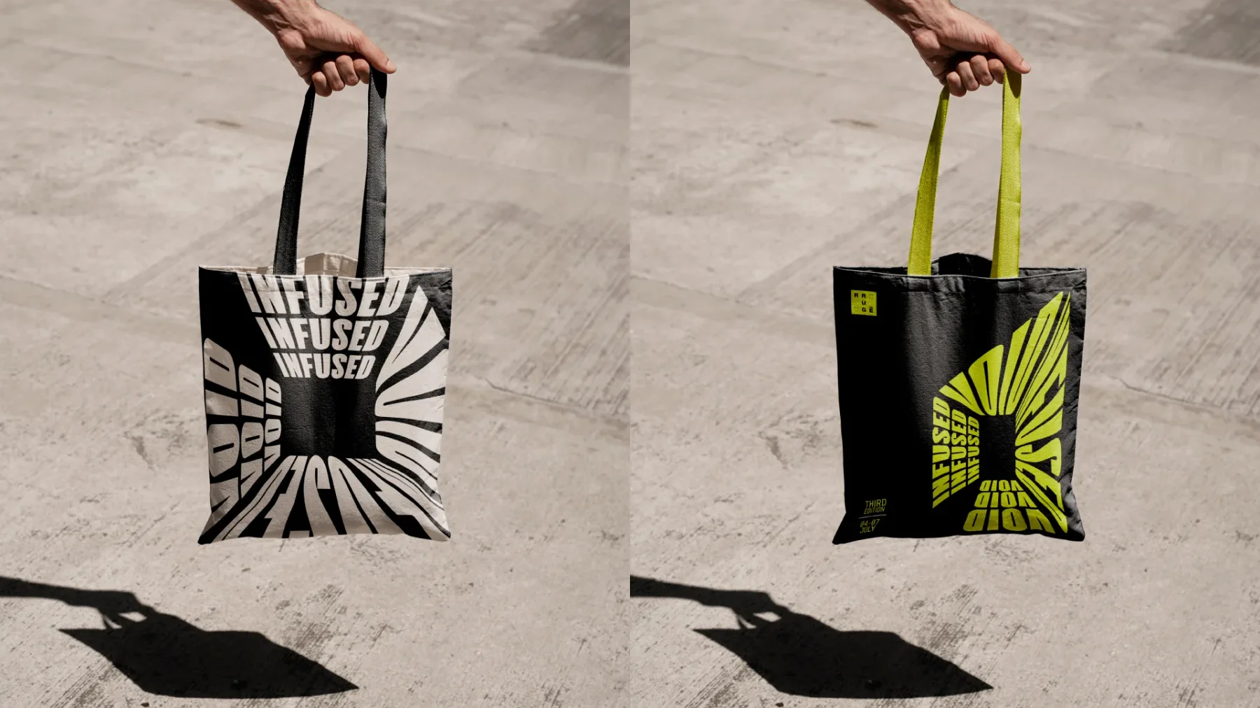 Rruge Fest — brand application 5
