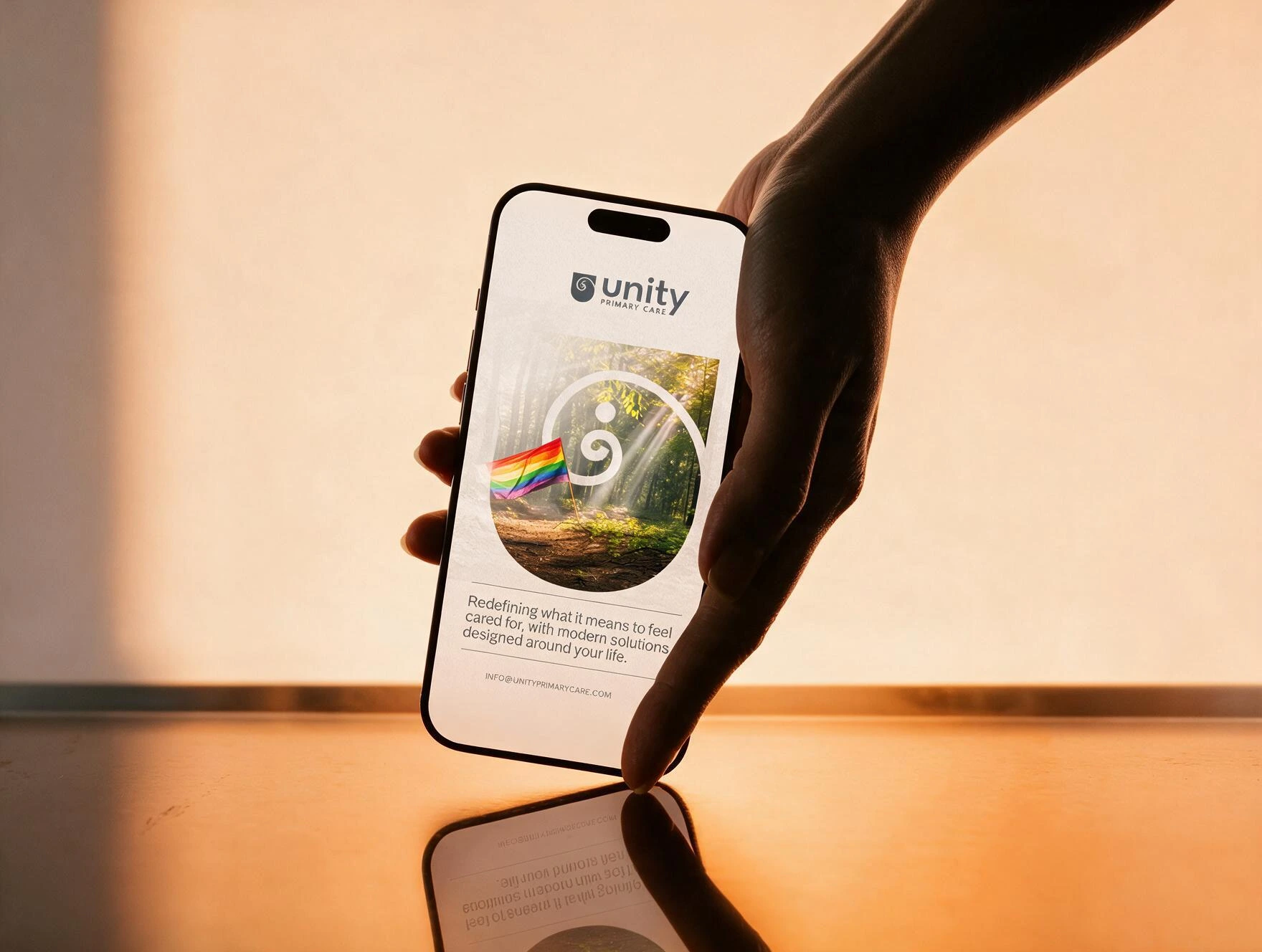 Unity Primary Care — featured brand visual